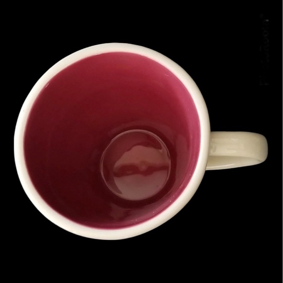 2007 Starbucks Coffee Mug with Red Leaf - Picture 2 of 5